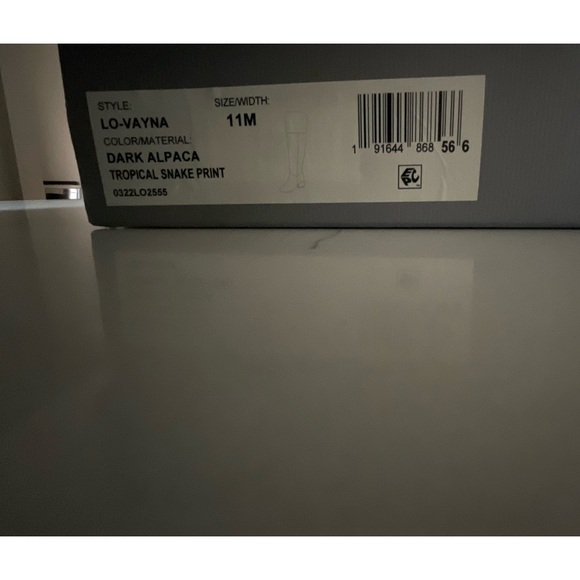 Vince Camuto Snakeskin Print Thigh High Boots - Picture 6 of 6